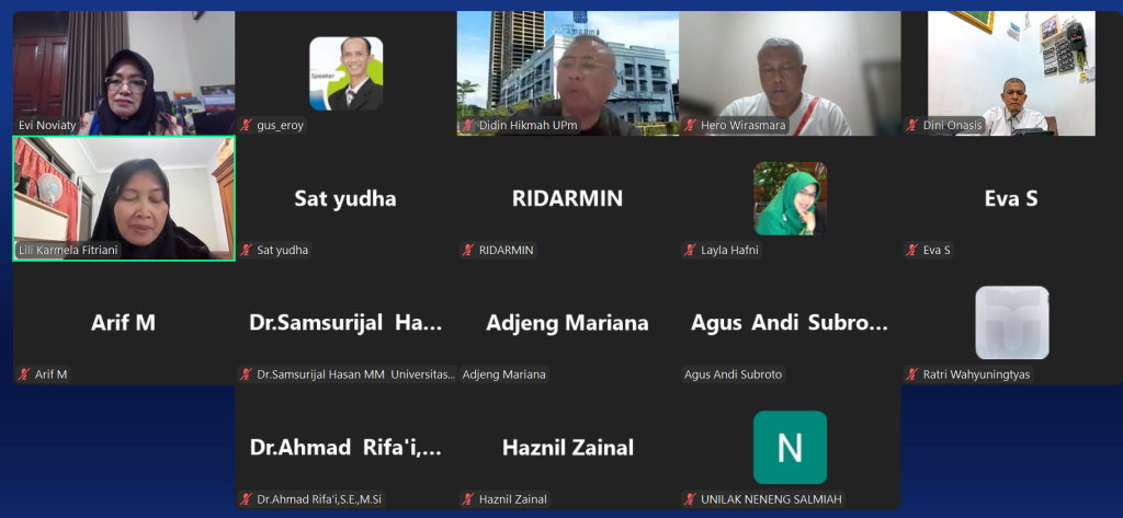 Merangkai Asa, Merawat Jejak: Rapat Nasional Virtual AFEBSI Menuju Rakernas 3 di Bumi Lancang Kuning Pekanbaru Riau Merangkai Asa, Merawat Jejak: Rapat Nasional Virtual AFEBSI Menuju Rakernas 3 di Bumi Lancang Kuning Pekanbaru Riau